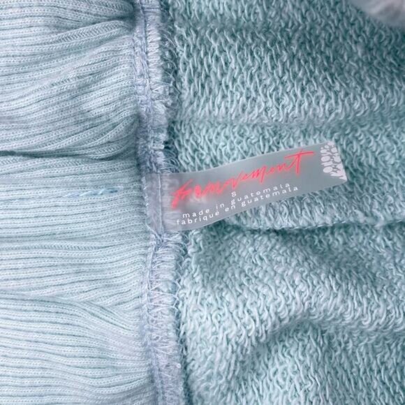 Free People Side Cinched Shorts In Clear Skies - Picture 6 of 11